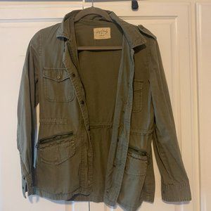 Lily Aldridge for Velvet by Graham & Spencer utility jacket size small